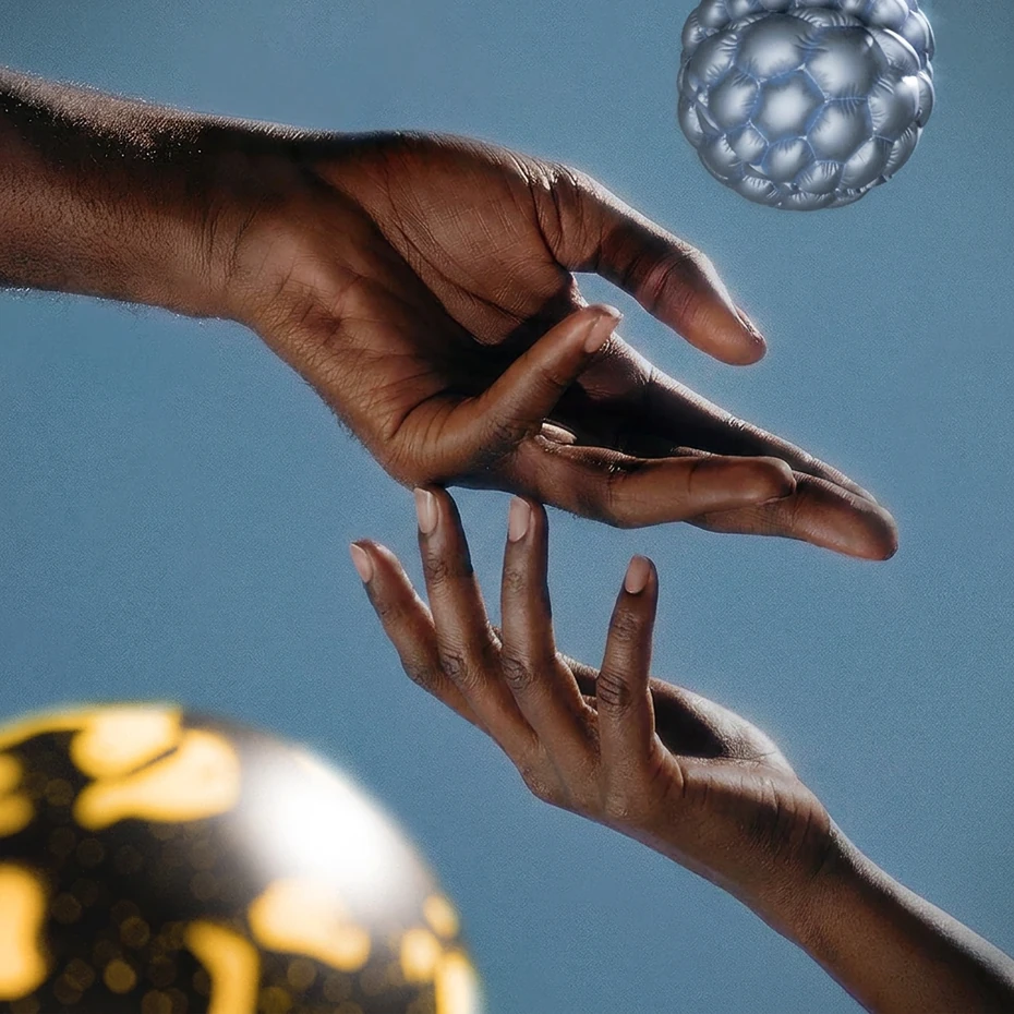 Deeds — hands and beads