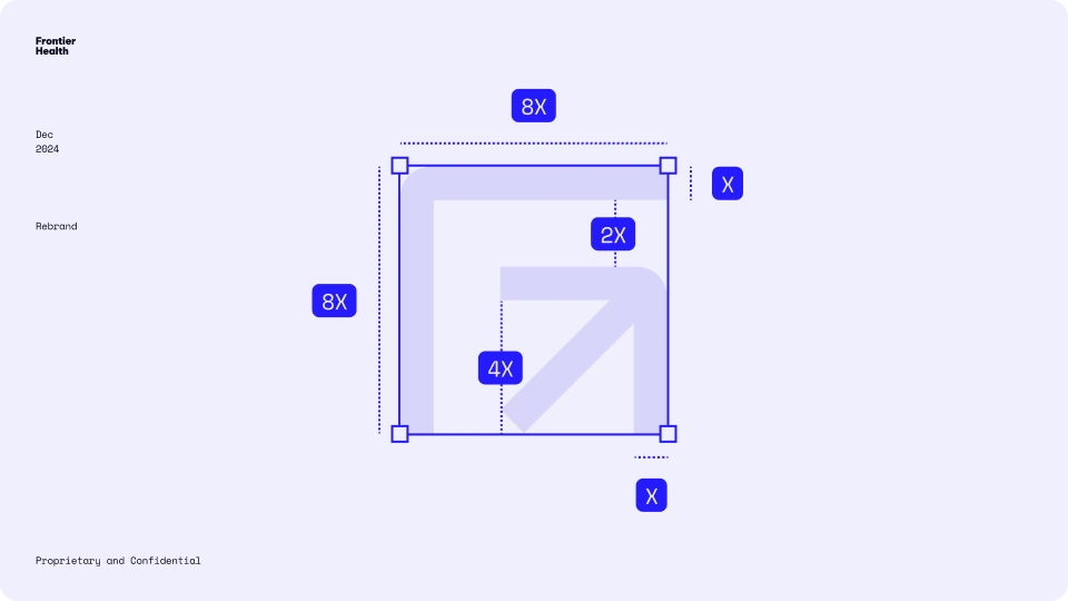Brand guide, logo grid