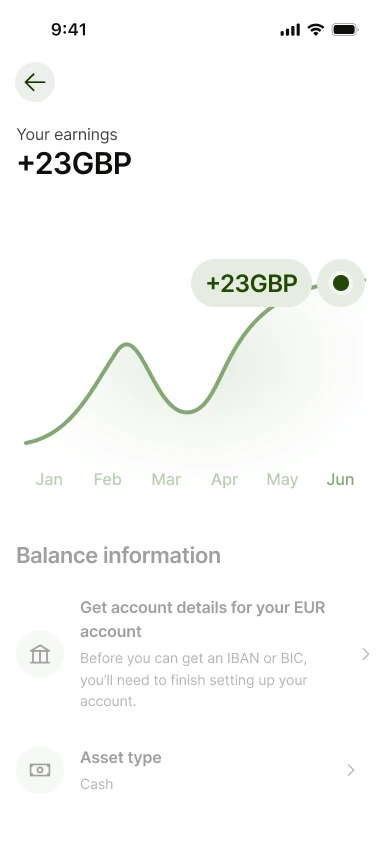 Wise mobile — earnings line